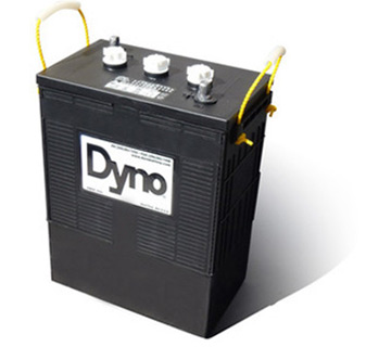 AGM 6V 200Ah (C20) 166Ah (C5) 260x181x247 Batterie Dyno Europe AGM Type  DAB6-180EV